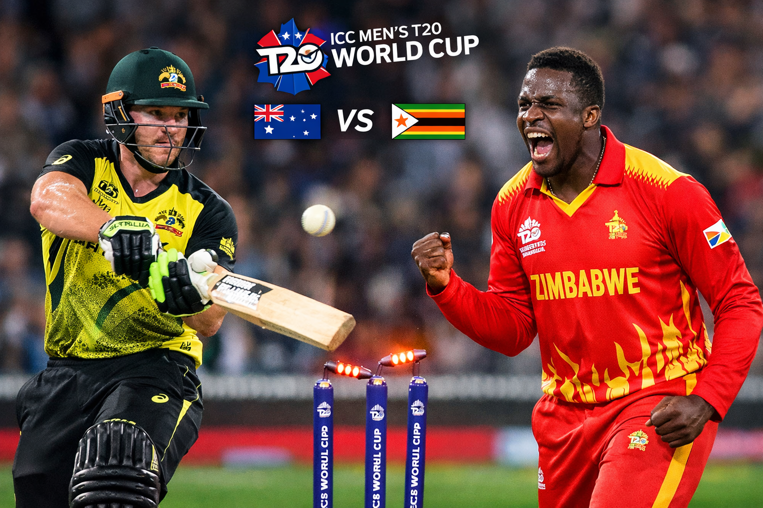 Australia vs Zimbabwe: Match 19, ICC Men’s T20 World Cup 2026, Group-B
