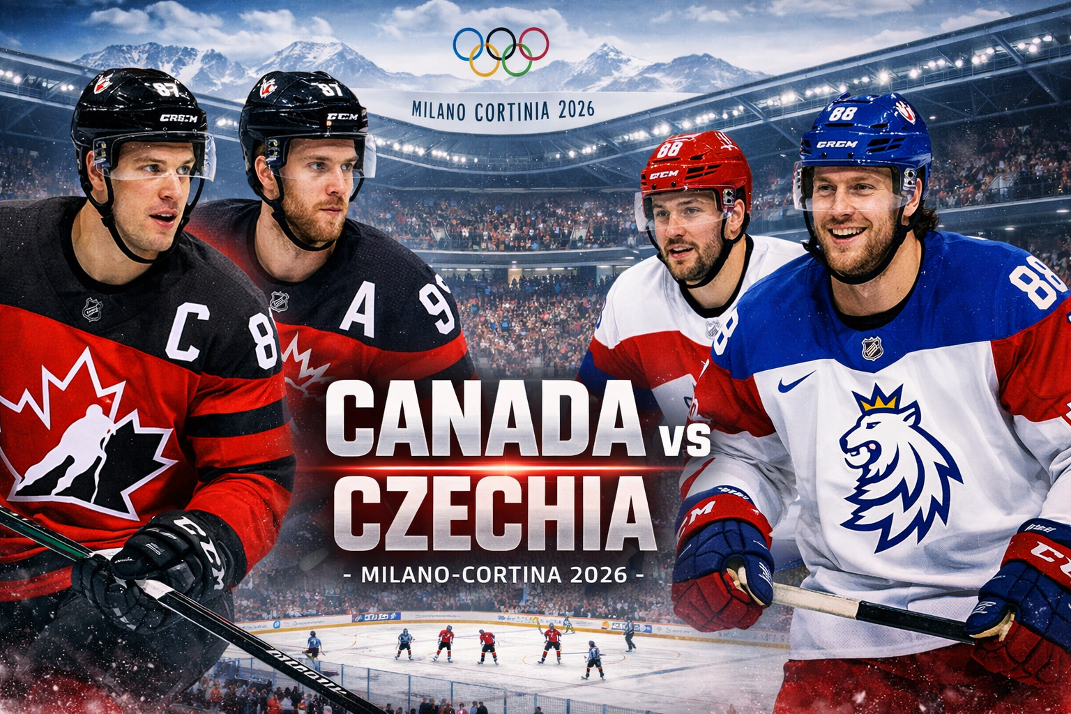 Canada Opens Olympic Hockey Campaign&hellip;