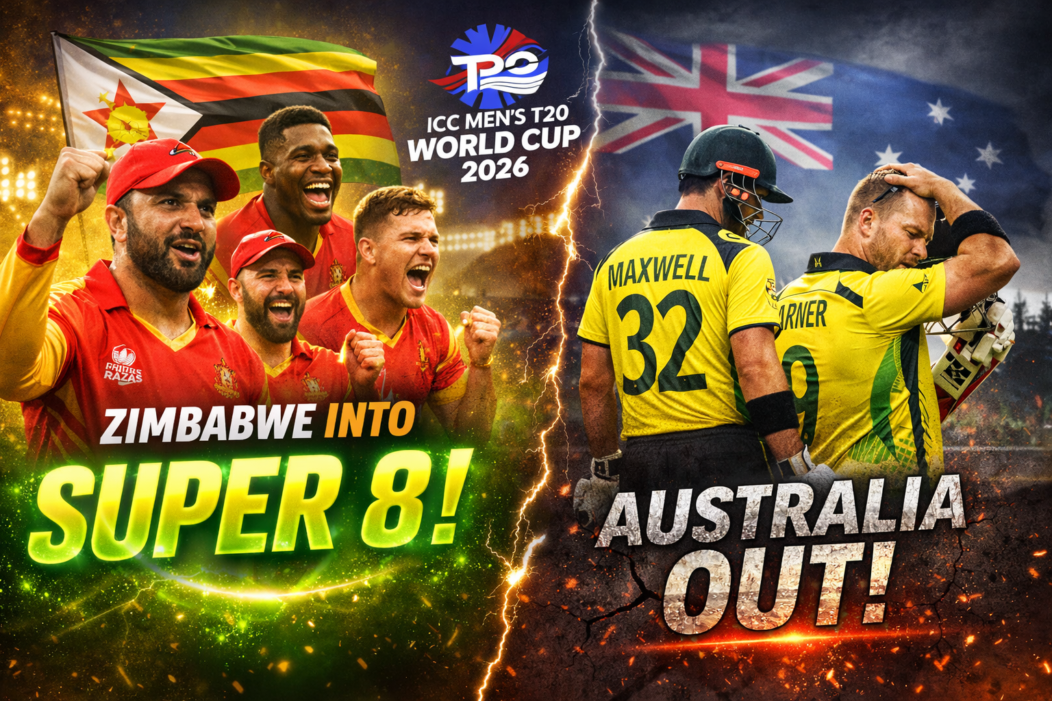 IRE vs ZIM Ireland vs Zimbabwe ICC T20 World Cup 2026 Match 32
