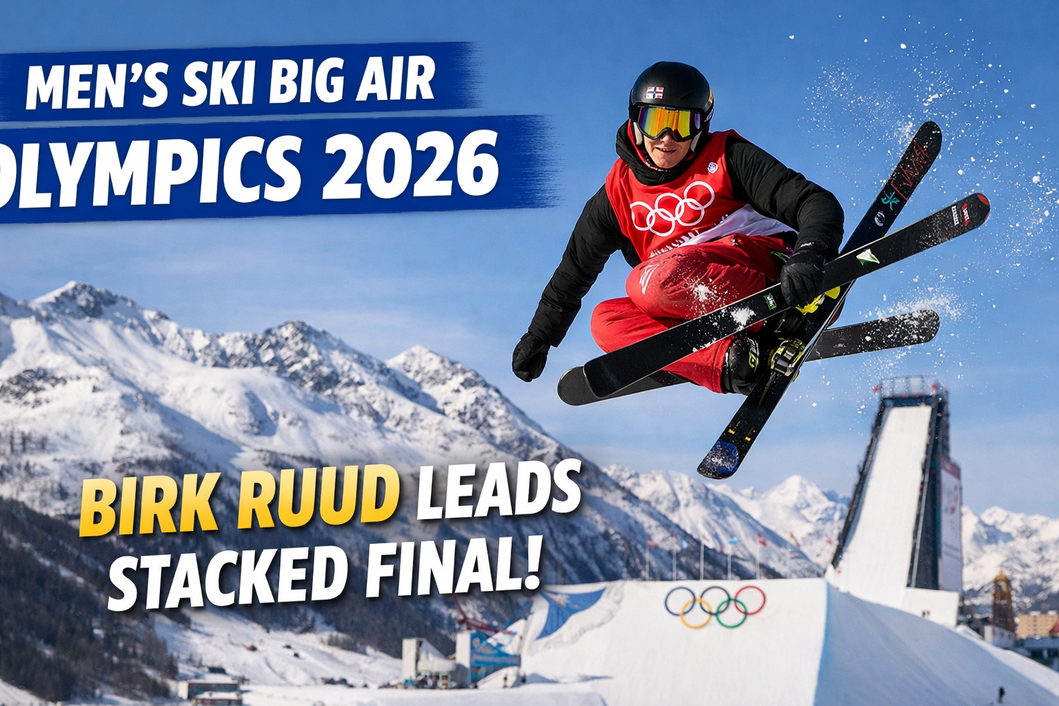 Men’s Ski Big Air Olympics&hellip;