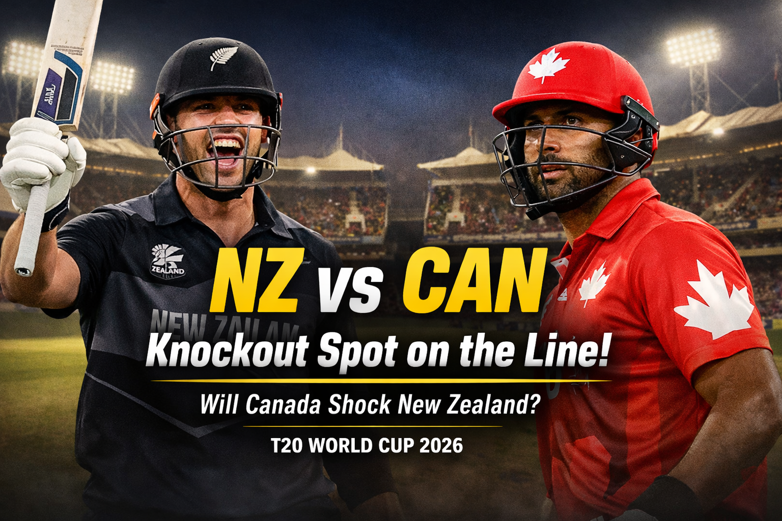 NZ vs CAN match preview at MA Chidambaram Stadium Chennai T20 World Cup 2026