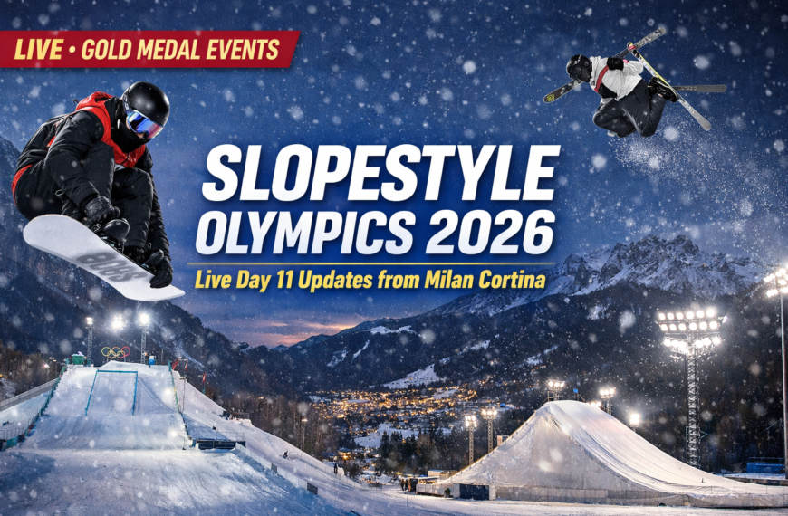 Slopestyle Olympics 2026 Live Updates:&hellip;