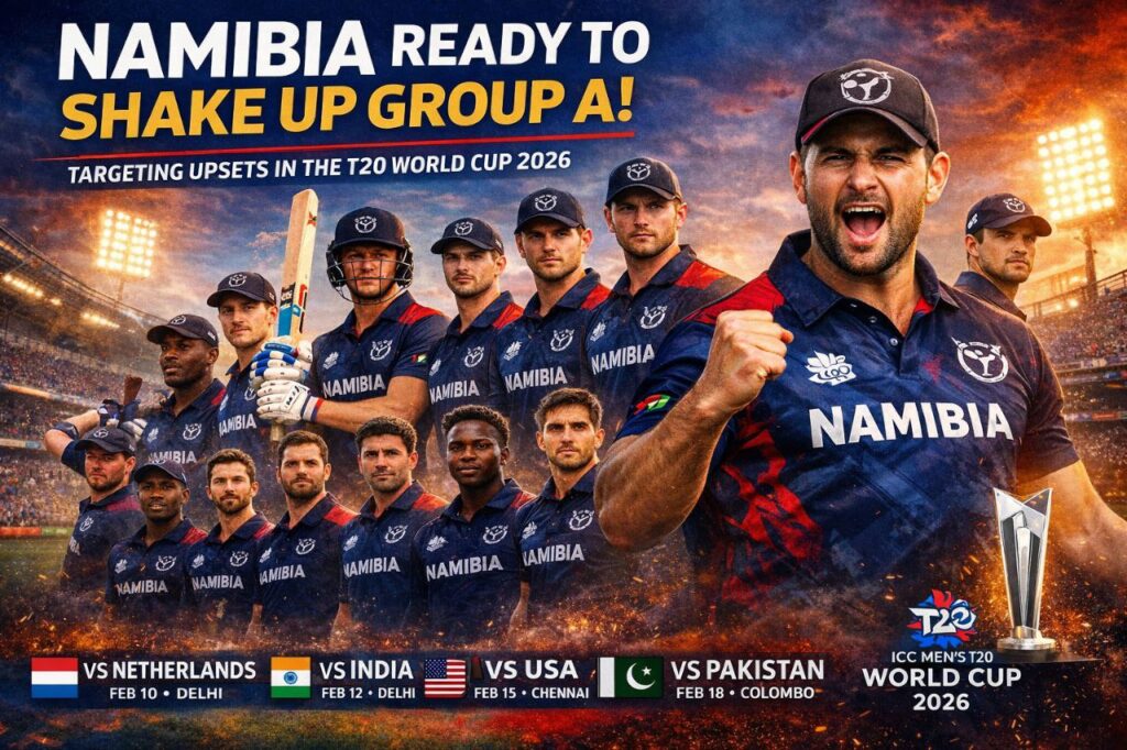 Namibia at the ICC Men’s T20 World Cup 2026