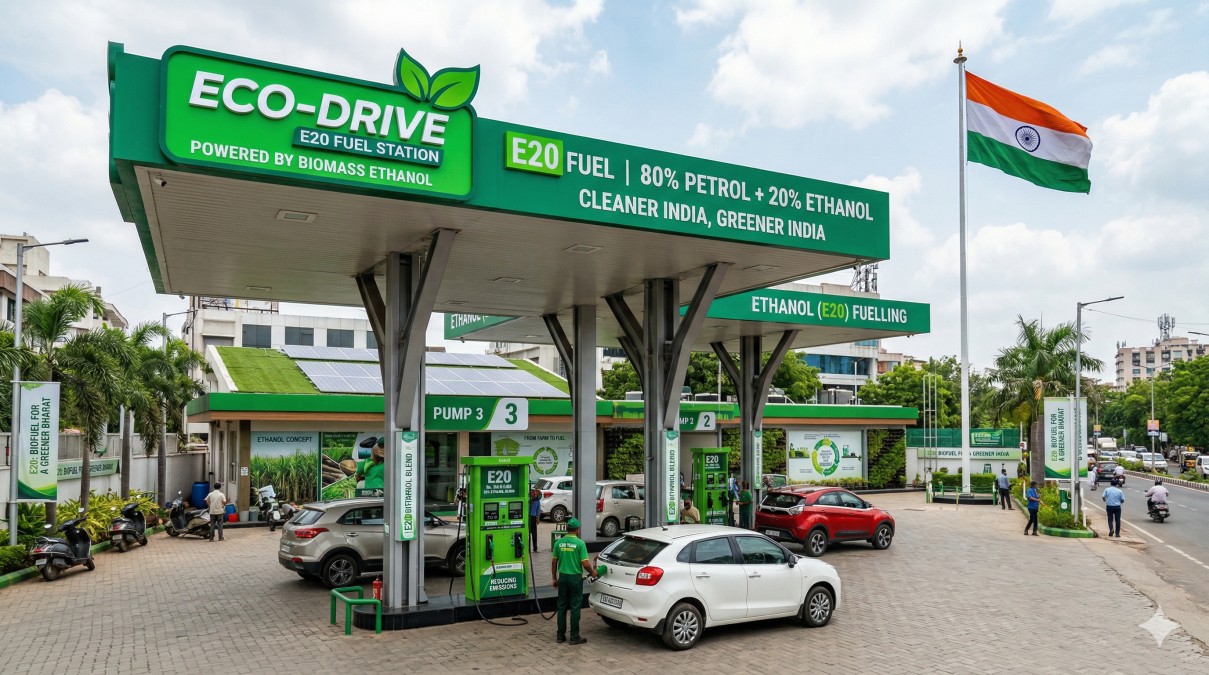 E20 Petrol Shock 5 Powerful Truths Behind India’s Ethanol