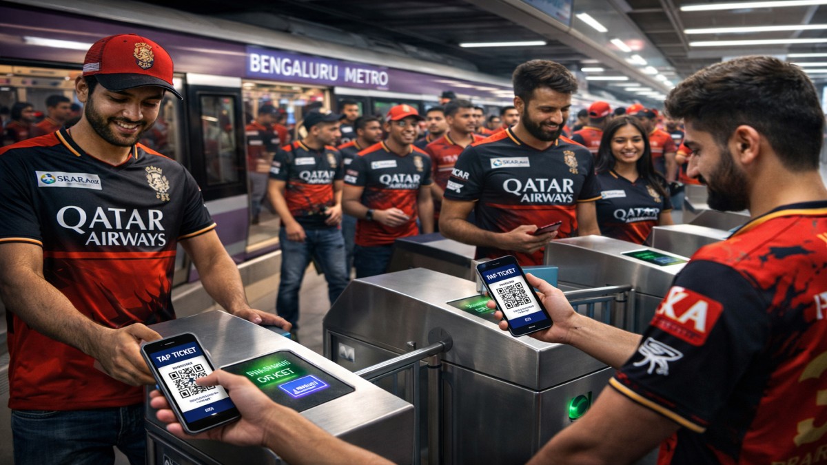 RCB vs SRH IPL 2026 Tickets Live Today Prices, KYC Rules, Free Metro & Booking Guide