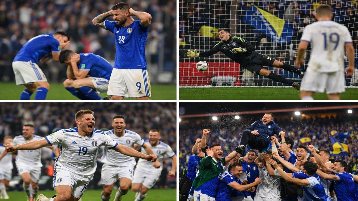 Italy Miss World Cup 2026 Again Bosnia Shock Victory in Playoff Thriller